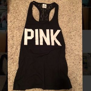 PINK racer back tank